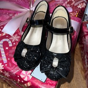 COPY - Size 11 girls glitter pump heel